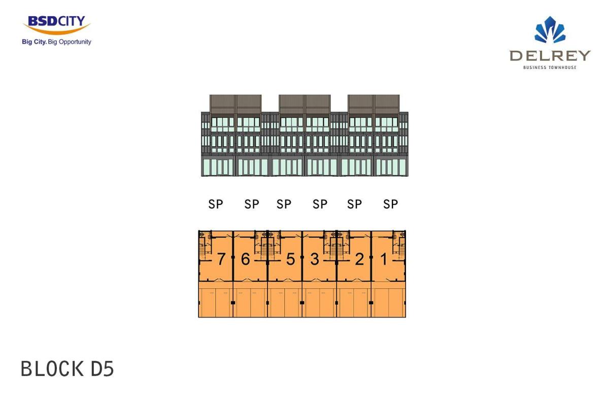 Delrey BIZTOWN Type 6 at BSD CITY
